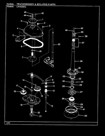 Diagram for LWM205A