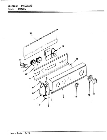 Diagram for LWM205W