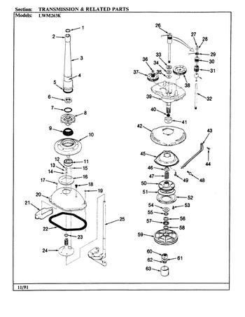 Diagram for LWM263KH