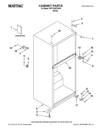 Diagram for M5TXDWFXW00