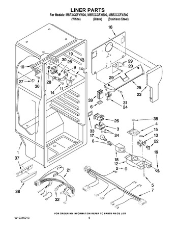 Diagram for M8RXCGFXW00