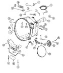 Diagram for 03 - Outer Tub (washer)