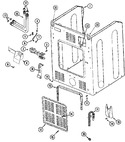 Diagram for 05 - Cabinet-rear