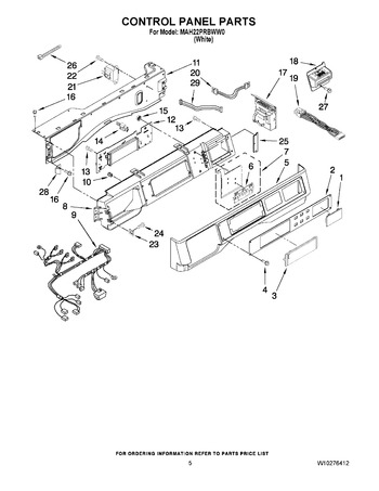 Diagram for MAH22PRBWW0