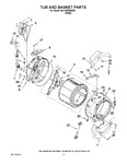 Diagram for 06 - Tub And Basket Parts