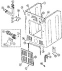 Diagram for 03 - Cabinet-rear