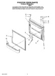 Diagram for 03 - Freezer Door Parts