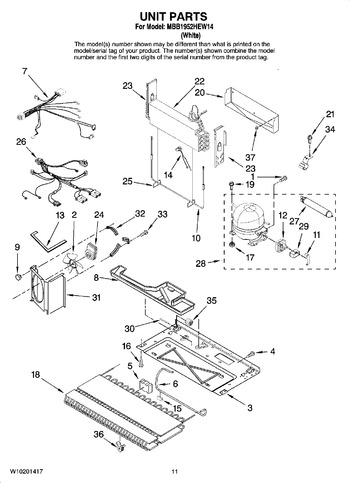 Diagram for MBB1952HEW14