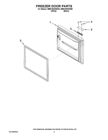 Diagram for MBB1953WEB0