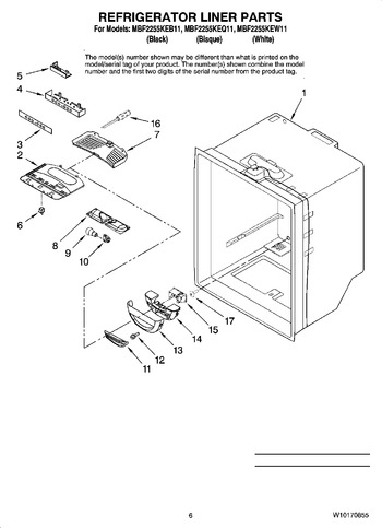 Diagram for MBF2255KEW11