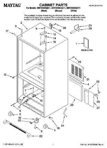 Diagram for MBF2556KEB11