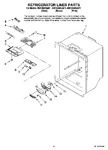 Diagram for 04 - Refrigerator Liner Parts