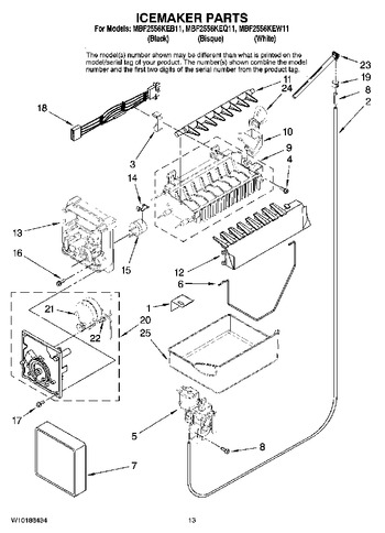 Diagram for MBF2556KEB11