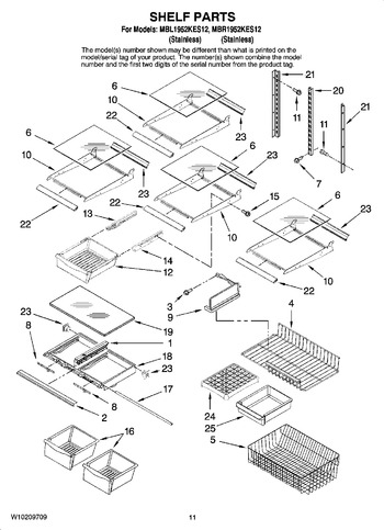 Diagram for MBR1952KES12