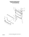 Diagram for 05 - Freezer Door Parts