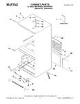 Diagram for 01 - Cabinet Parts