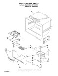 Diagram for 02 - Freezer Liner Parts