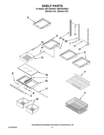 Diagram for MBL1953WES1