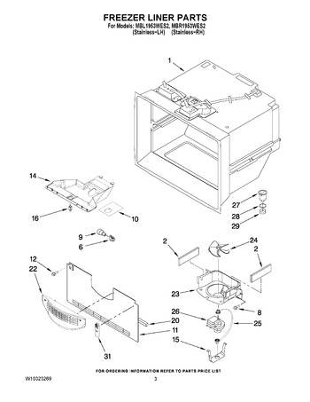 Diagram for MBR1953WES2