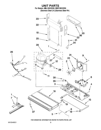 Diagram for MBR1953XES0