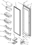 Diagram for 14 - Refrigerator Door