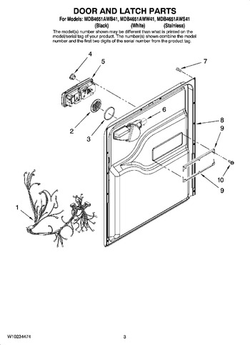 Diagram for MDB4651AWW41