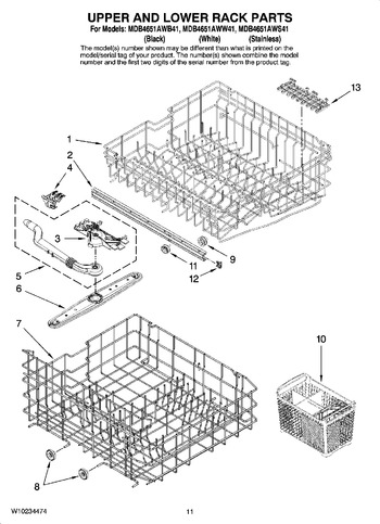 Diagram for MDB4651AWW41