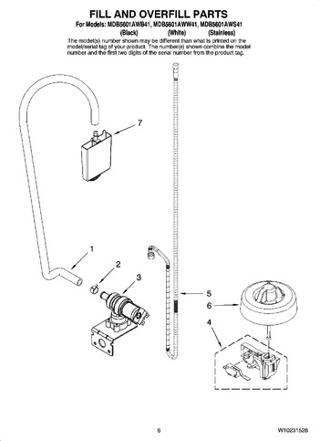 Diagram for MDB5601AWW41