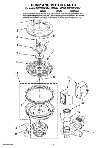 Diagram for MDB5601AWW41