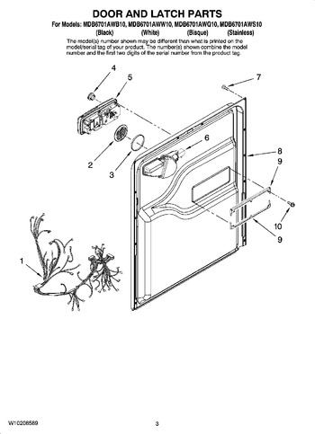 Diagram for MDB6701AWW10