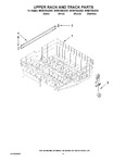 Diagram for 09 - Upper Rack And Track Parts