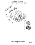 Diagram for 10 - Lower Rack Parts