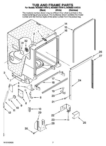 Diagram for MDB8851AWS10