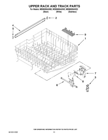 Diagram for MDB8859AWW2