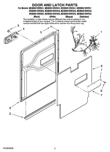 Diagram for MDB8951BWQ44