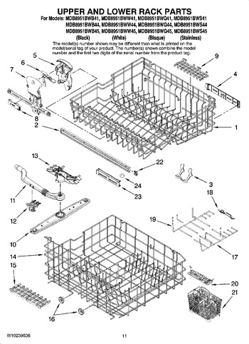 Diagram for MDB8951BWQ44