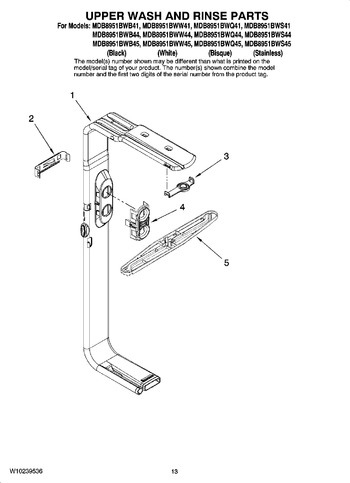 Diagram for MDB8951BWQ44