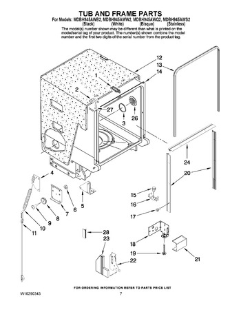 Diagram for MDBH945AWQ2