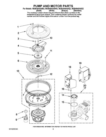 Diagram for MDBH945AWQ2