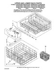 Diagram for 09 - Upper And Lower Rack Parts