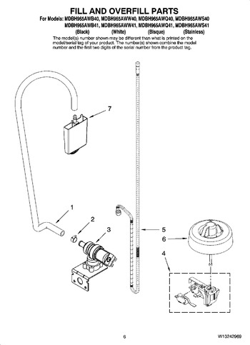 Diagram for MDBH965AWB41