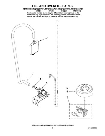 Diagram for MDBH968AWB1