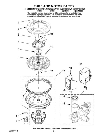 Diagram for MDBH968AWB1