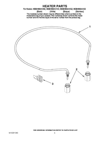 Diagram for MDBH968AWS2