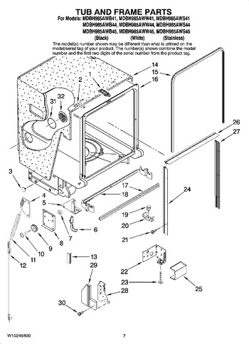 Diagram for MDBH985AWB41