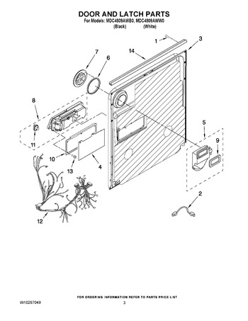 Diagram for MDC4809AWW0