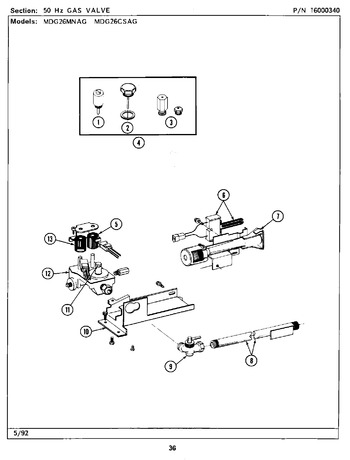 Diagram for MDE26MNAGL