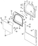 Diagram for 04 - Door (mdg3000axq/awq)