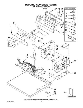 Diagram for MDG17CSBGW0