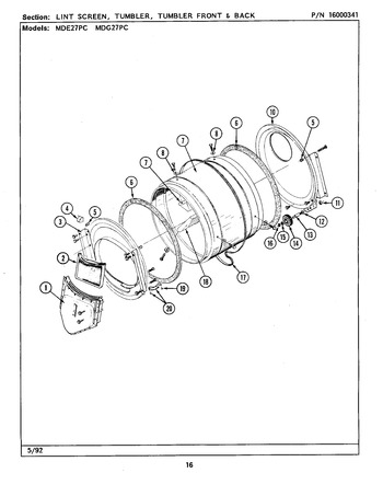 Diagram for MDG27PCAAW